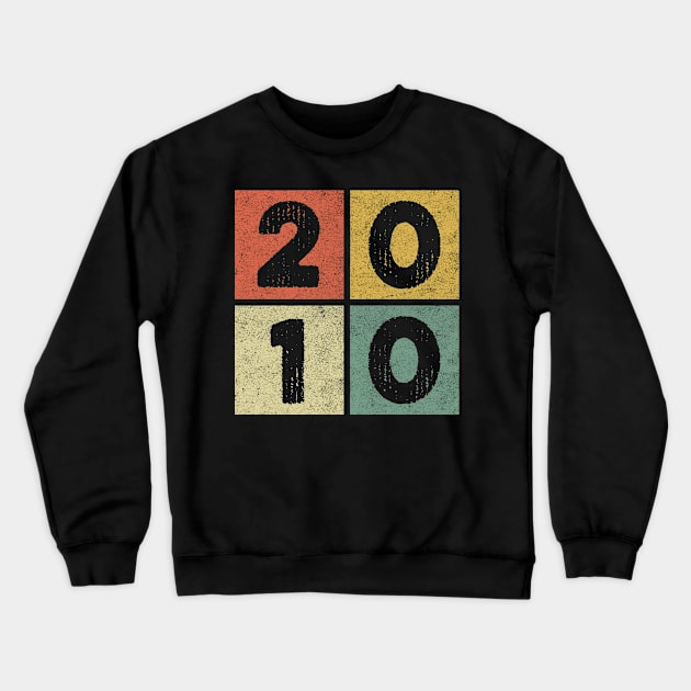 2010 - 12 Year Old Limited Edition Legend in 12th Birthday Gift Crewneck Sweatshirt by mahmuq